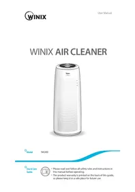 Notice Winix NK300 Purificateur d'air
