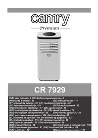 Notice CAMRY CR 7929 Luftkonditionering