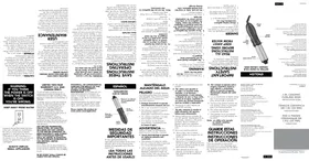 Notice Conair TS63X Fer a boucler