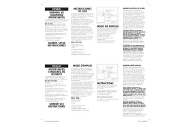 Notice Conair FR23X Climatiseur