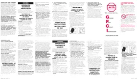 Notice Conair TS127X Extincteur