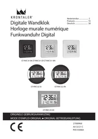 Notice Krontaler GTRWC03 GN Klok