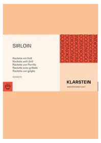 Notice Klarstein SIRLOIN Plaque de grill