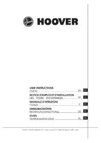Notice HOOVER HOC3T3378B WIFI Oven