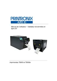 Notice Printronix T8208 Imprimante