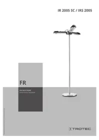 Notice TROTEC IR 2005 SC Chauffage