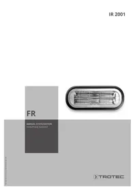 Notice TROTEC IR 2001 Chauffage