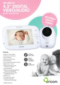 Notice Oricom SECURE 745 Produits bébés