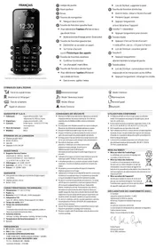 Notice EMPORIA MD212 Téléphone mobile simple