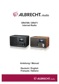Notice ALBRECHT DR 470 N Radio