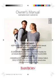 Notice BabyBjörn BABY CARRIER WE AND WE AIR Baby swing