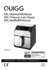 Notice QUIGG GTAF01 Fritteuse