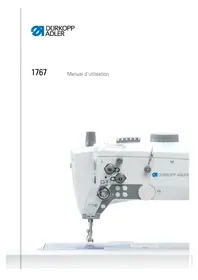 Notice Dürkopp Adler 1727 Machine à coudre