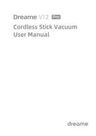 Notice DREAME V12 PRO שואב אבק