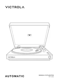 Notice Victrola VTA250B Platine_disque