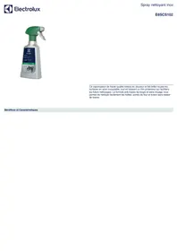 ELECTROLUX E6SCS102 - La solution de nettoyage