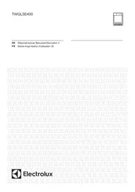 Notice ELECTROLUX TWGL5E400 Sèche-linge