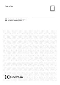 Notice ELECTROLUX TWL3E400 Sèche-linge