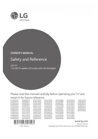 LG 70UK6190PUB - Television