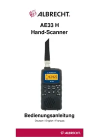 Notice ALBRECHT AE 33 H Radio