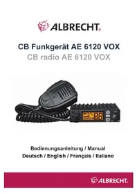 Notice ALBRECHT AE 6120 VOX Radio
