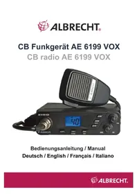 Notice ALBRECHT AE 6199 VOX Radio