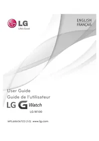 Notice LG G WATCH BUDDY Smartwatch