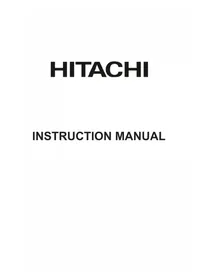 Notice HITACHI 65HAK5350 Téléviseur