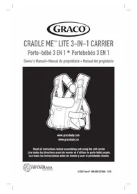Notice GRACO CRADLE ME LITE Porte-bébé