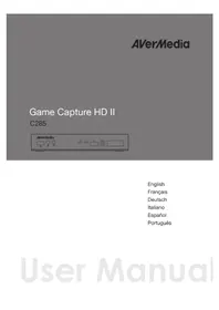 Notice AVERMEDIA LIVE STREAMER POP FILTER BA310 Enregistreur vidéo