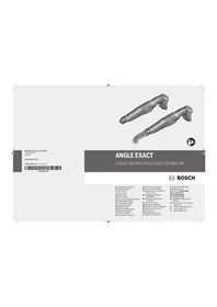 BOSCH ANGLE EXACT 17 Professional - ドライバー