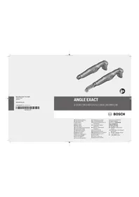 BOSCH ANGLE EXACT 14 CF Professional - ドライバー