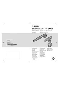 BOSCH BTANGLE EXACT 8 Professional - 電動ドライバー