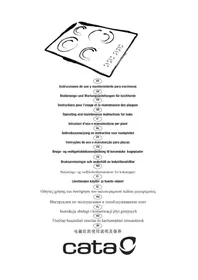 Notice CATA IB 853 BK Kogeplade