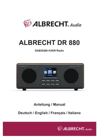 Notice ALBRECHT DR 880 Marine VHF Radio