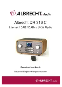 Notice ALBRECHT DR 316 Marine VHF Radio