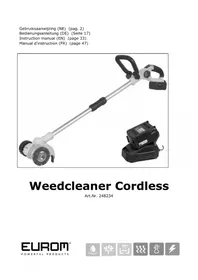 Notice Eurom WEEDCLEANER Outil de jardinage électrique
