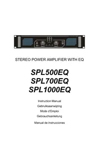 Notice Skytec SPL500 Recepteur