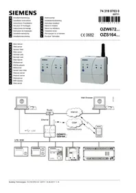 Notice Baxi OZW672 Chaudière