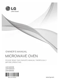 Notice LG LMV1680DW Hotte