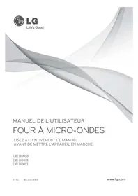 Notice LG LMV1600ST Hotte