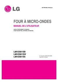 Notice LG LMV2081SB Hotte