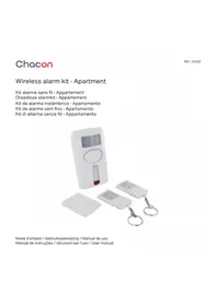 Notice CHACON 34035 Système d'alarme