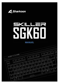 Notice Sharkoon SKILLER SGK60 Clavier