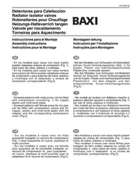 Notice Baxi DETENTORES Chauffage