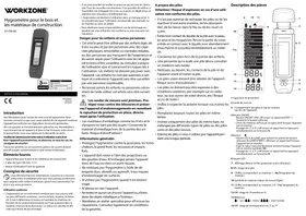 Notice Workzone GTFM06 Humidificateur