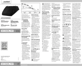 Notice ZOOFARI IAN 103956 Housse de protection pour siège auto