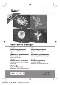 Notice MELINERA IAN 102935 Lampe