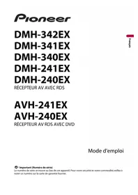 Notice PIONEER DMH241EX Récepteur audio-vidéo