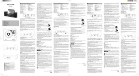 Notice MUSE MT108 BT Lecteur multimédia